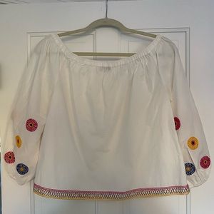 Madewell Off the Shoulder Top